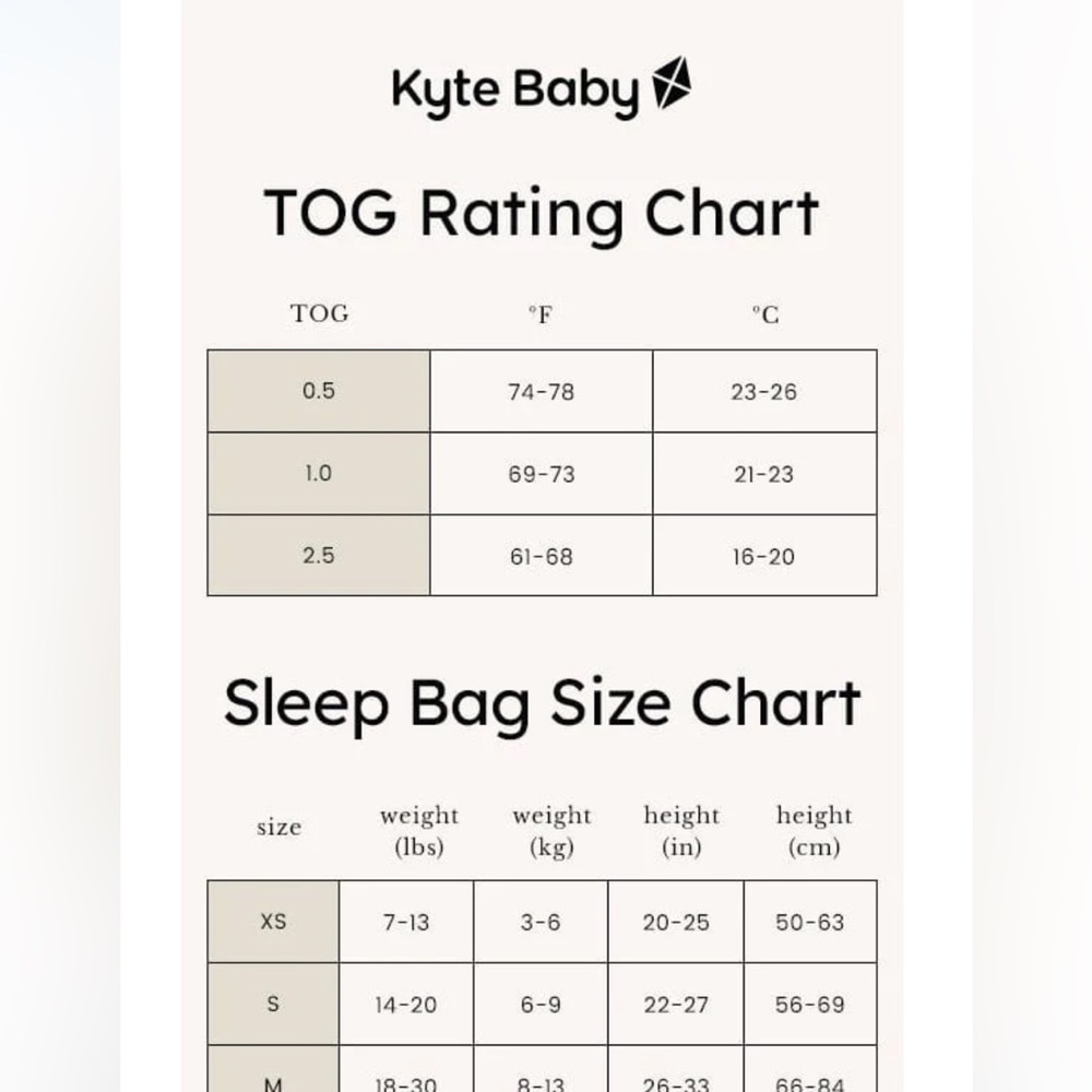 Kyte Baby Sleep Bag in Fog 1.0 - Picture 6 of 7